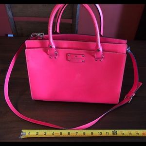 Hot pink Kate Spade purse